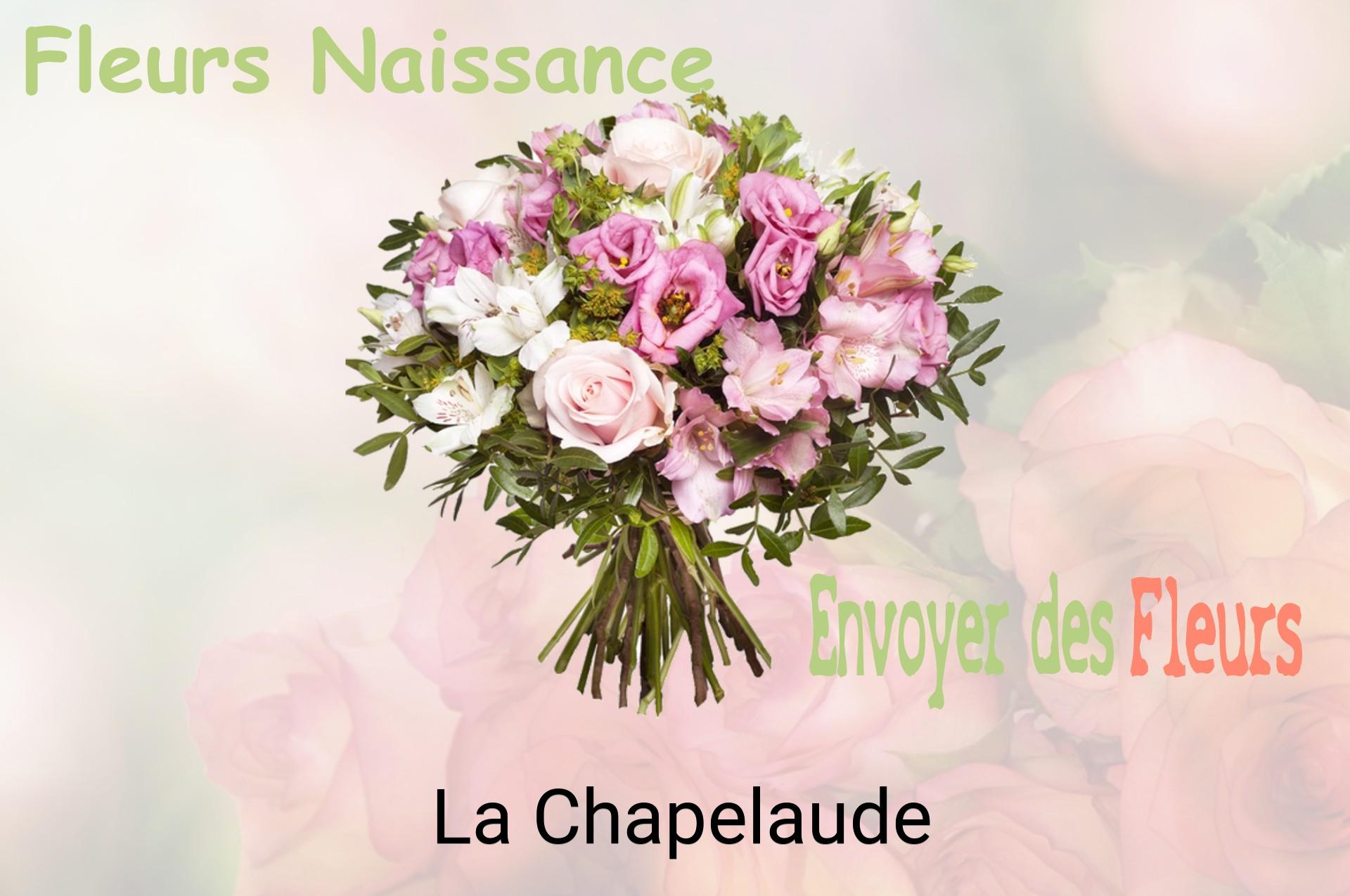 Bouquet de fleurs de naissance livré à La Chapelaude